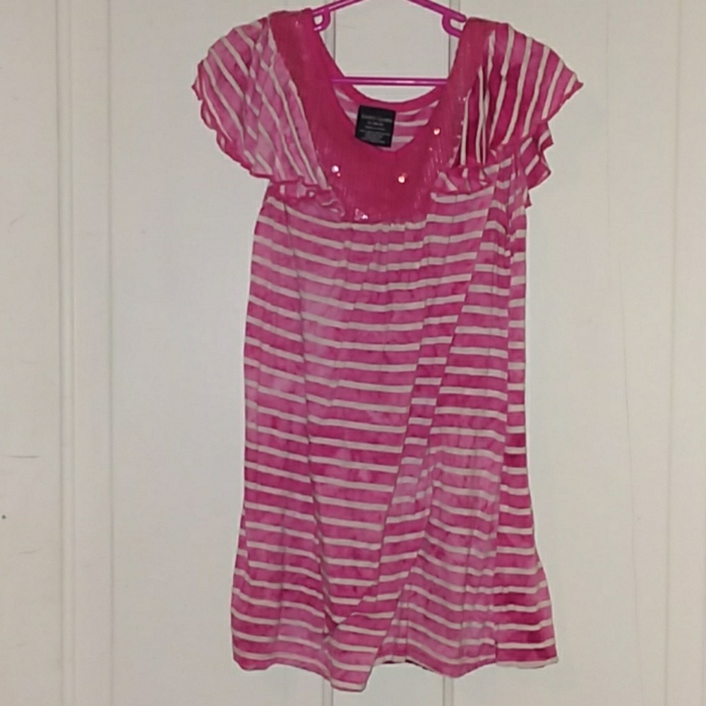 Pink Ruffle T-Shirt - Picture 1 of 1